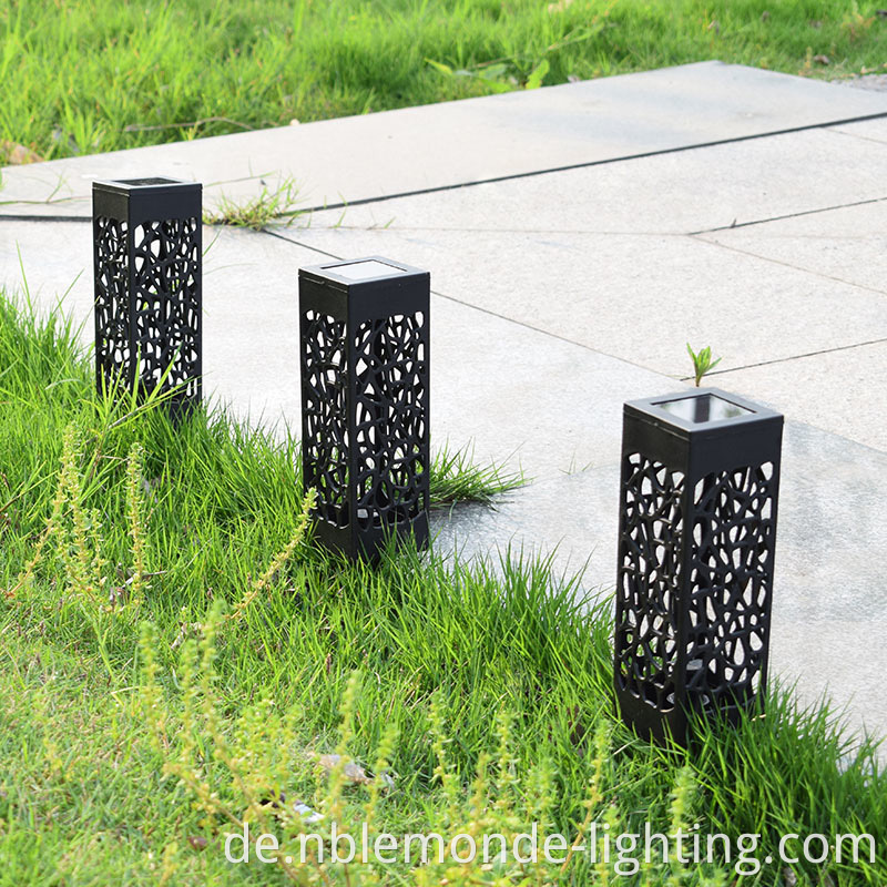 Stylish Solar-Powered Garden Luminaries 